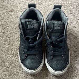 Converse All Star Kids Black and White Sneakers